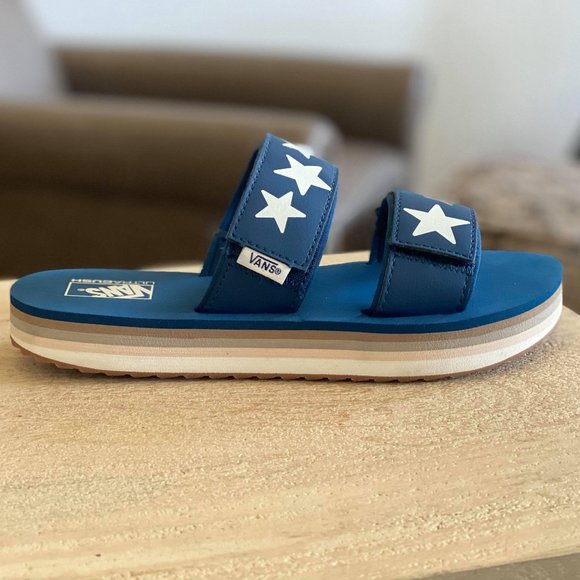 Vans Cayucas Star Platform Sandals Slides - Picture 6 of 11